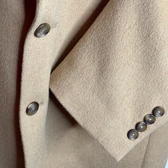Jos A Bank CamelHair 2 Button Suit Jacket Tan size 43 R - Picture 4 of 6